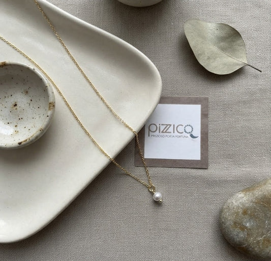 Collana minimal perlina Pizzico