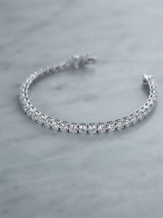 Bracciale Tennis argento mm5