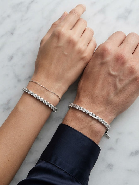 Bracciale Tennis argento mm5