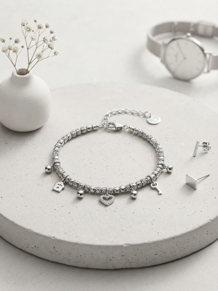 Bracciale Dudù acciaio Pizzico