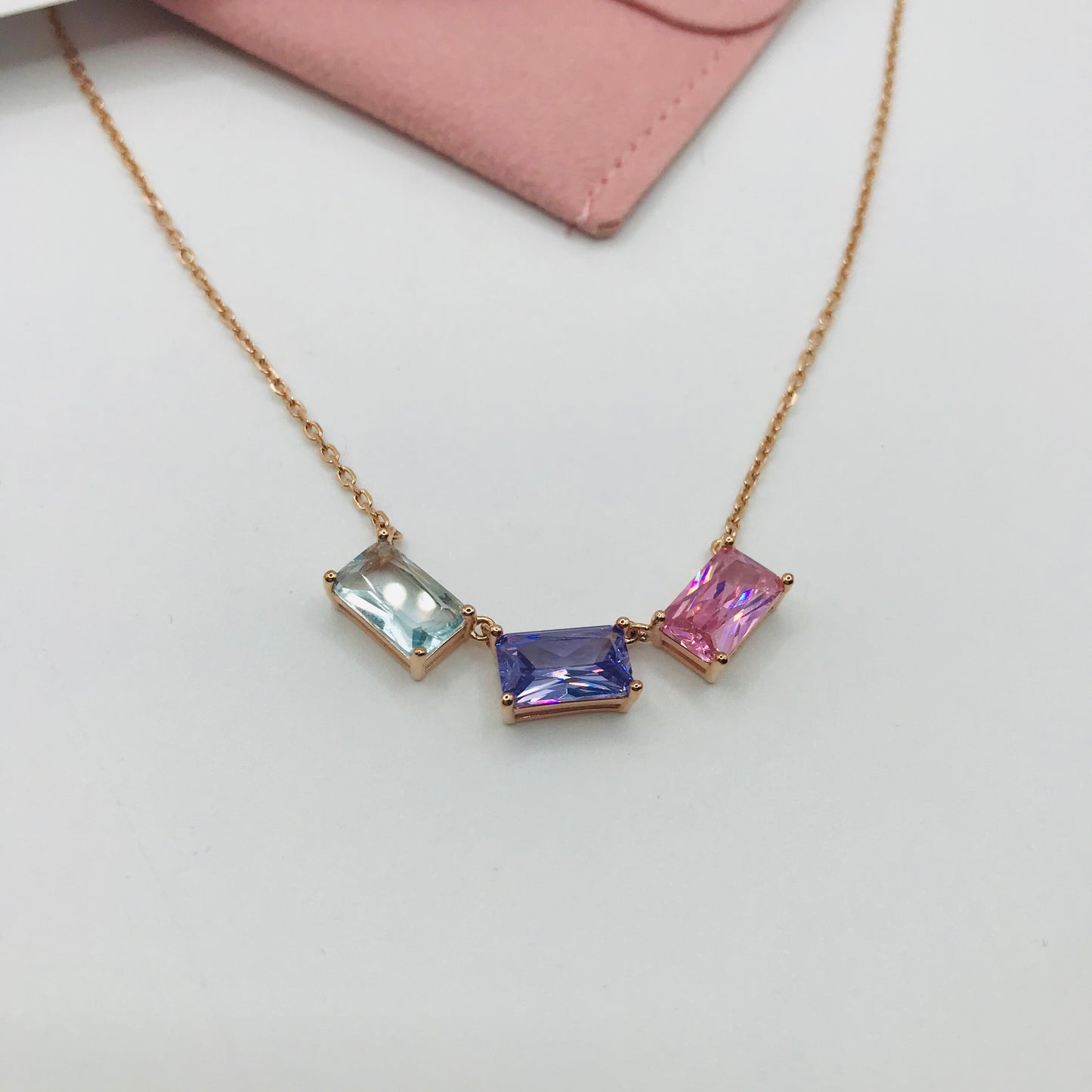 Collana Argento Rainbow Kate