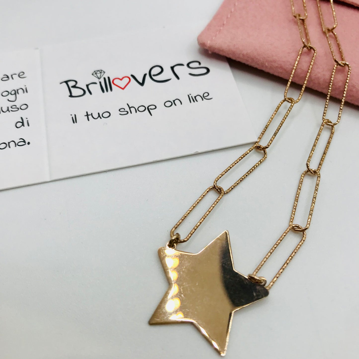 Collana stella e catena