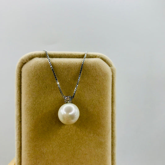 Collana Argento Perla e Zircone Desiree