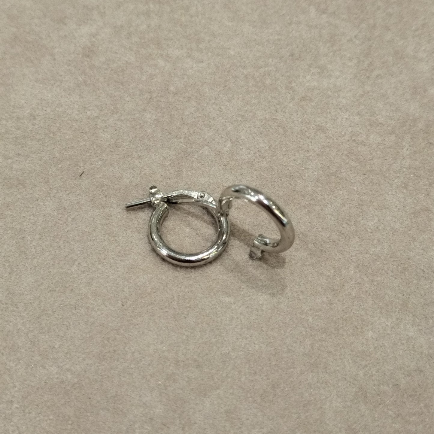 Orecchini a Cerchio Unisex Argento