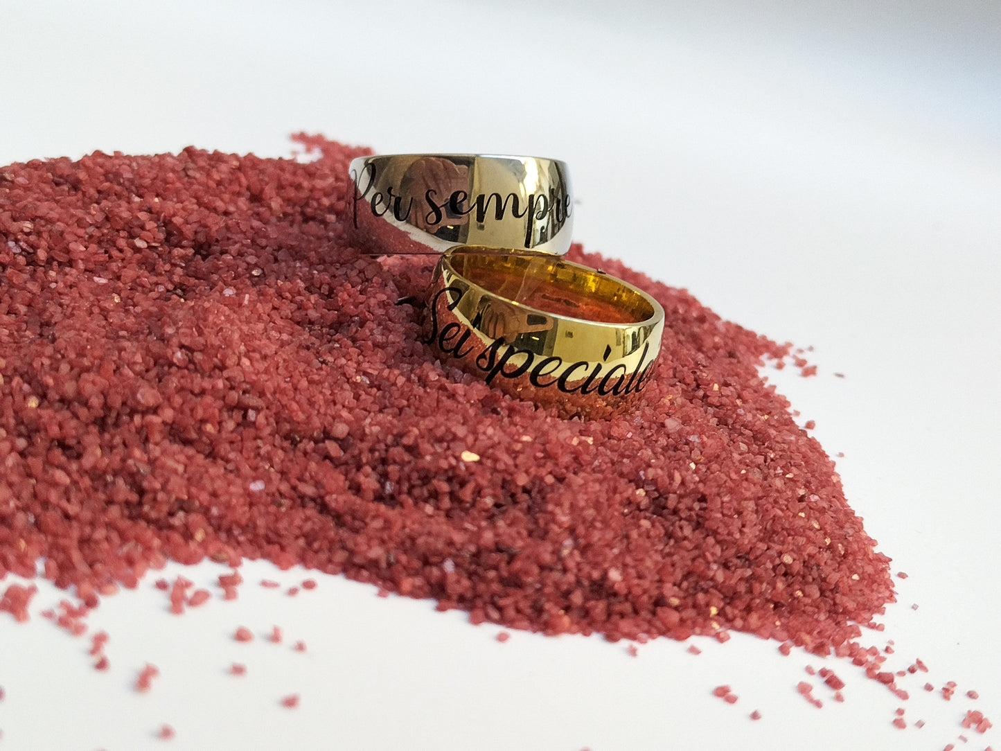 Anello Fascia Argento Personalizzabile
